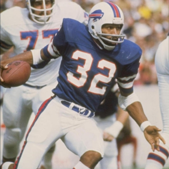 OJ Simpson (Nike)-(Bills)-(Jersey)-(Blue)-(Good Condition)-(Size XL)-$100 - Picture 4 of 9